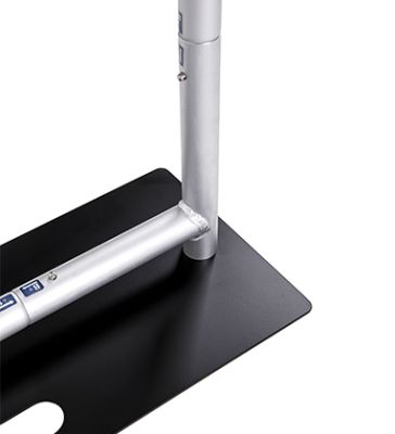 TubeFrame Banner Fussplatte